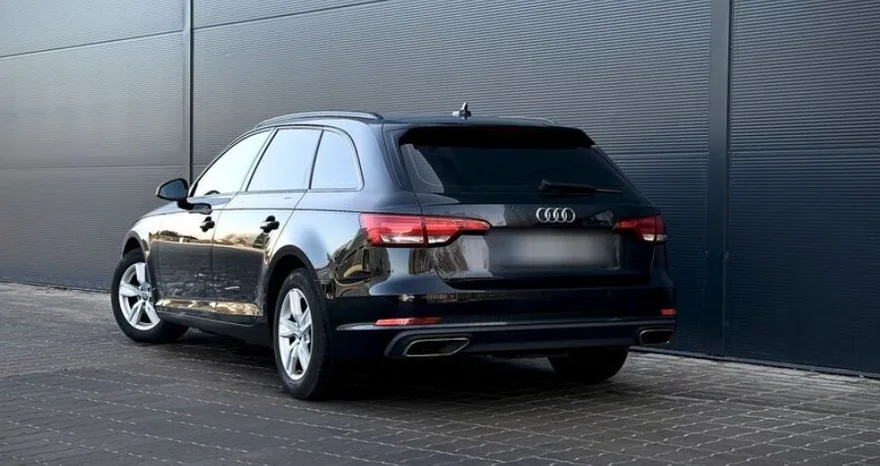 Audi A4 B9 (2015 to 2023), rear