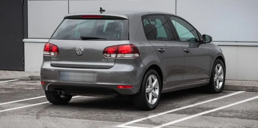 Volkswagen Golf Mk6 (2008 to 2012), rear