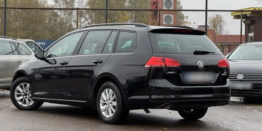 Volkswagen Golf Variant Mk7 (2012 to 2019), rear