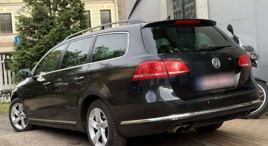 Volkswagen Passat B7 (2010 to 2014), rear